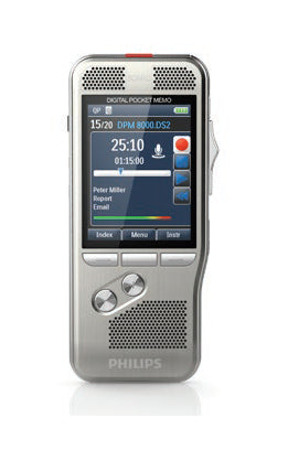 Philips DPM 8300 dictaphone Mémoire interne Argent