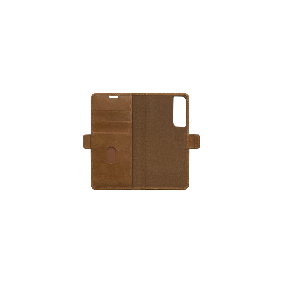 Coque de Protection Lynge pour Téléphones 17 cm (6.7") Étui Portefeuille Marron