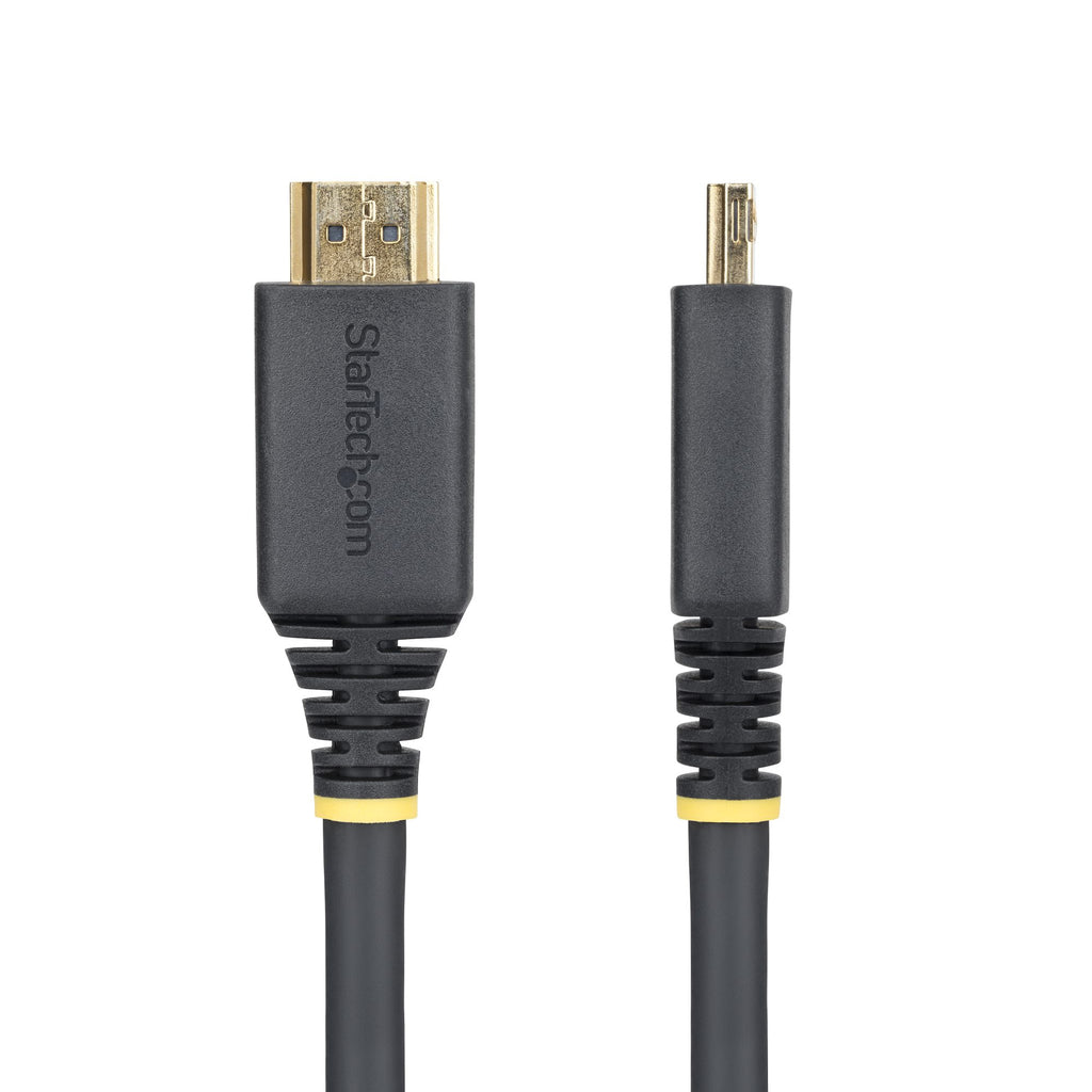 StarTech.com Câble HDMI Haute Vitesse 5 m avec Connecteurs à Verrouillage, 4K 60 Hz, 18 Gbps, HDR10, HDCP 2.2, ARC, Gain