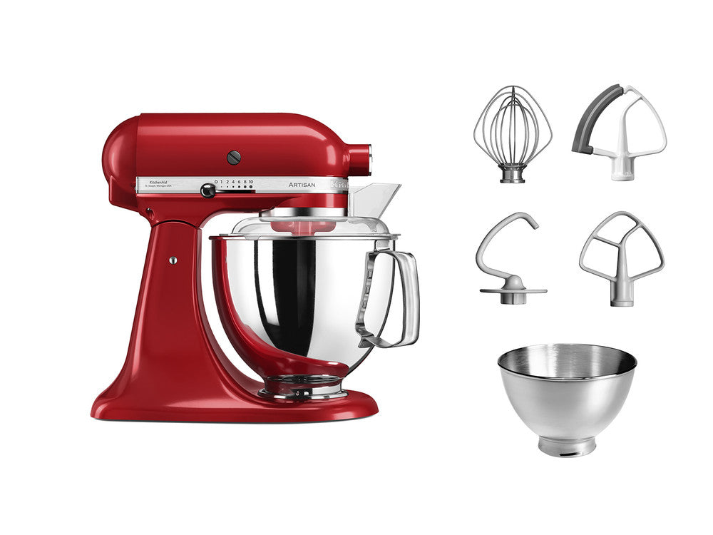KitchenAid Artisan 5KSM175PS Robot mixer 300 W Rouge