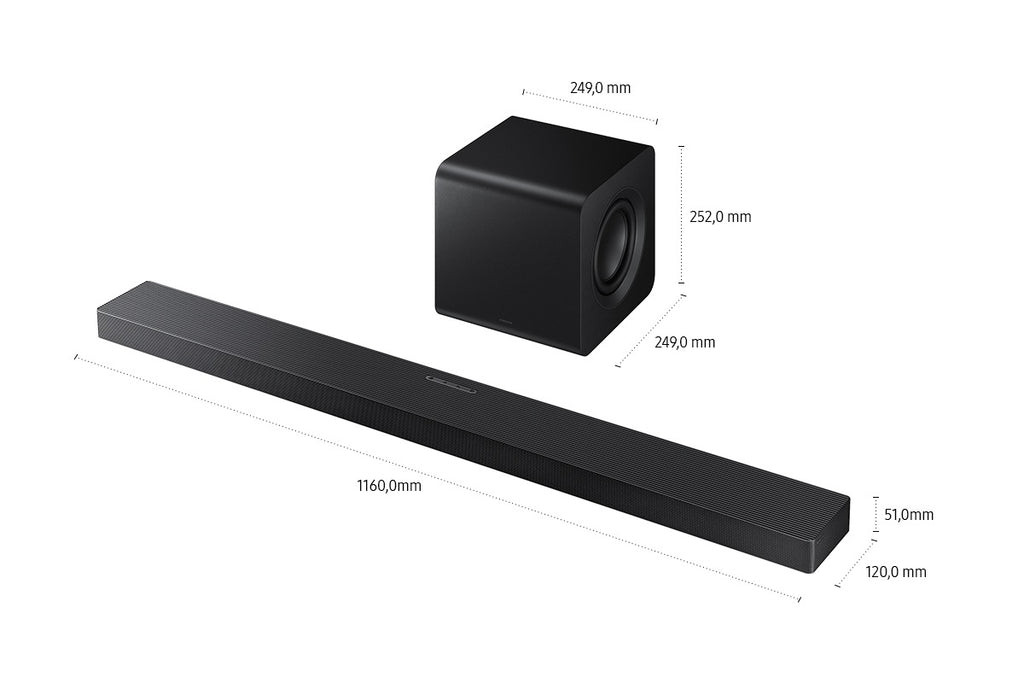Samsung HW-QS710GF Noir 3.1.2 canaux