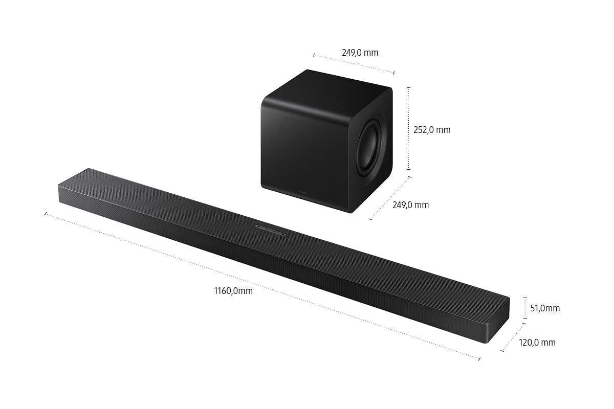 Samsung HW-QS710GF Noir 3.1.2 canaux