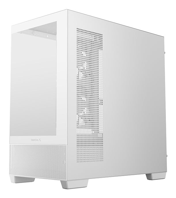 DeepCool CG380 3F WH Boîtier Tower Micro ATX, Blanc