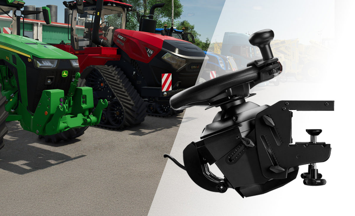 Thrustmaster T128 SimTask Farming Pack Noir USB Volant + pédales + levier de vitesse Analogique/Numérique PC, PlayStation 4, PlayStation 5 - vue 6