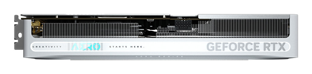 GIGABYTE GeForce RTX 5080 AERO OC SFF 16G Carte graphique - 16 Go GDDR7, 256 bits, PCI-E 5.0, 2730MHz Core Clock, 3 x DisplayPort, 1 x HDMI, GV-N5080AERO OC-16GD