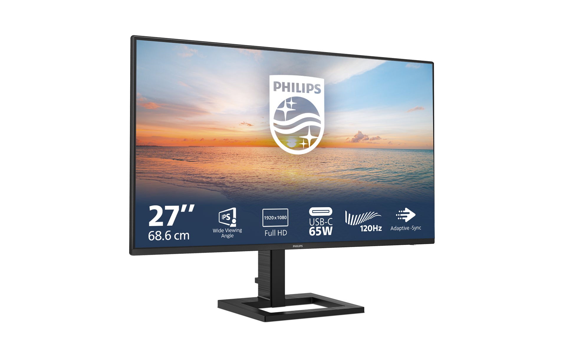 Philips 1000 series 27E1N1300AE/00 écran plat de PC 68,6 cm (27") 1920 x 1080 pixels Full HD LCD Noir