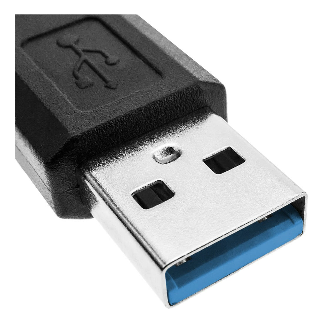 Câble USB 3.2 Gen 1 (3.1 Gen 1) USB-A vers USB-A, 5 m, Noir, ICUR3050G