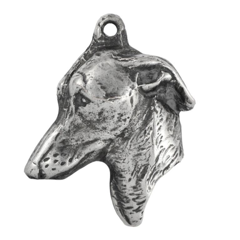 Italian Greyhound, Italian Sighthound - Dog necklace in gift box, silver-plated locket for dog fan, striking pendant by Art-Dog brand