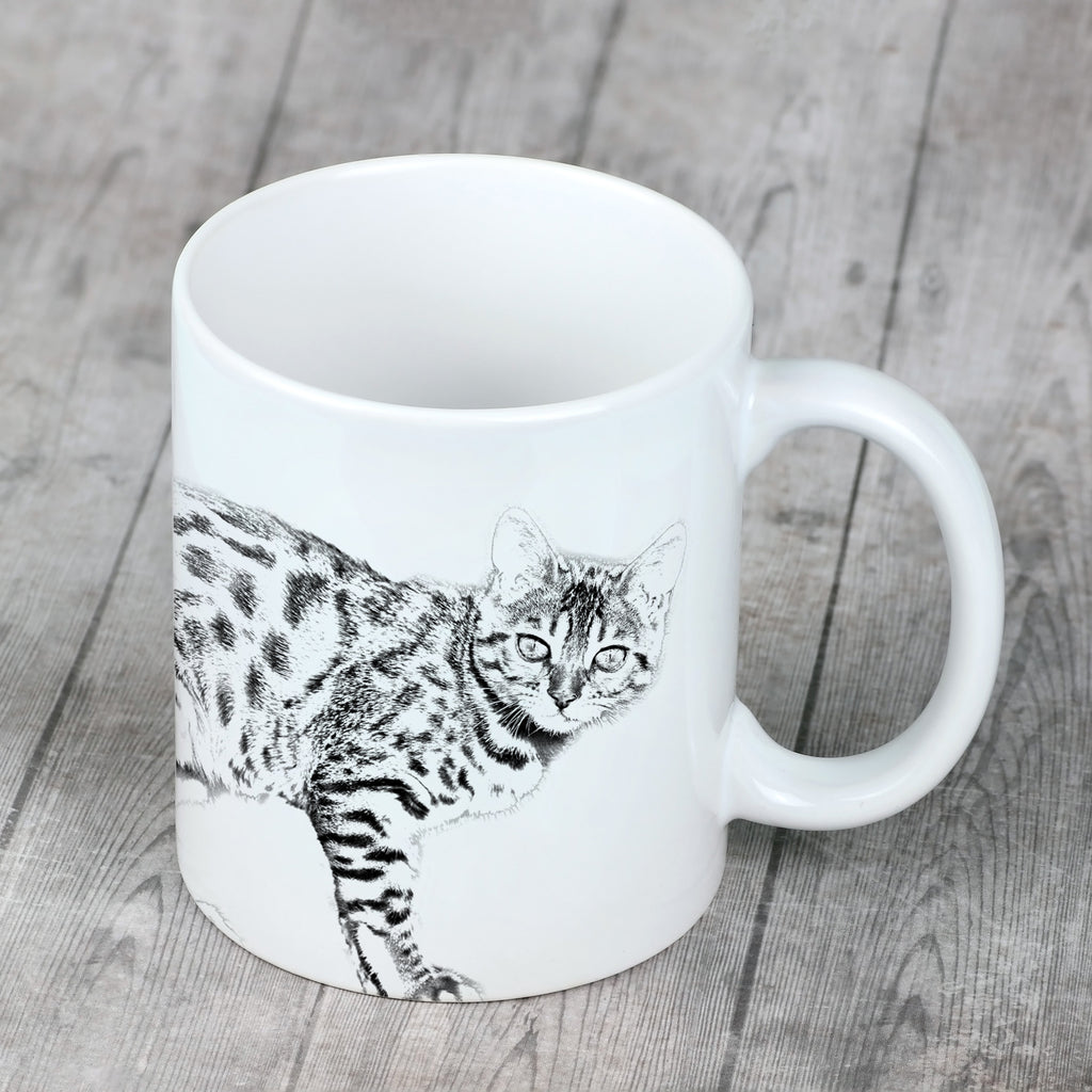 Bengal - cup with a cat, cup with a photo, personalized gift from the Art-Dog brand