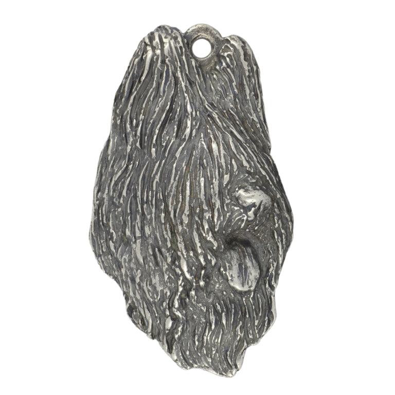 Briard, Berger de Brie I - necklace with a dog, dog pendant on a silver chain, unique jewelry from the Art-Dog brand