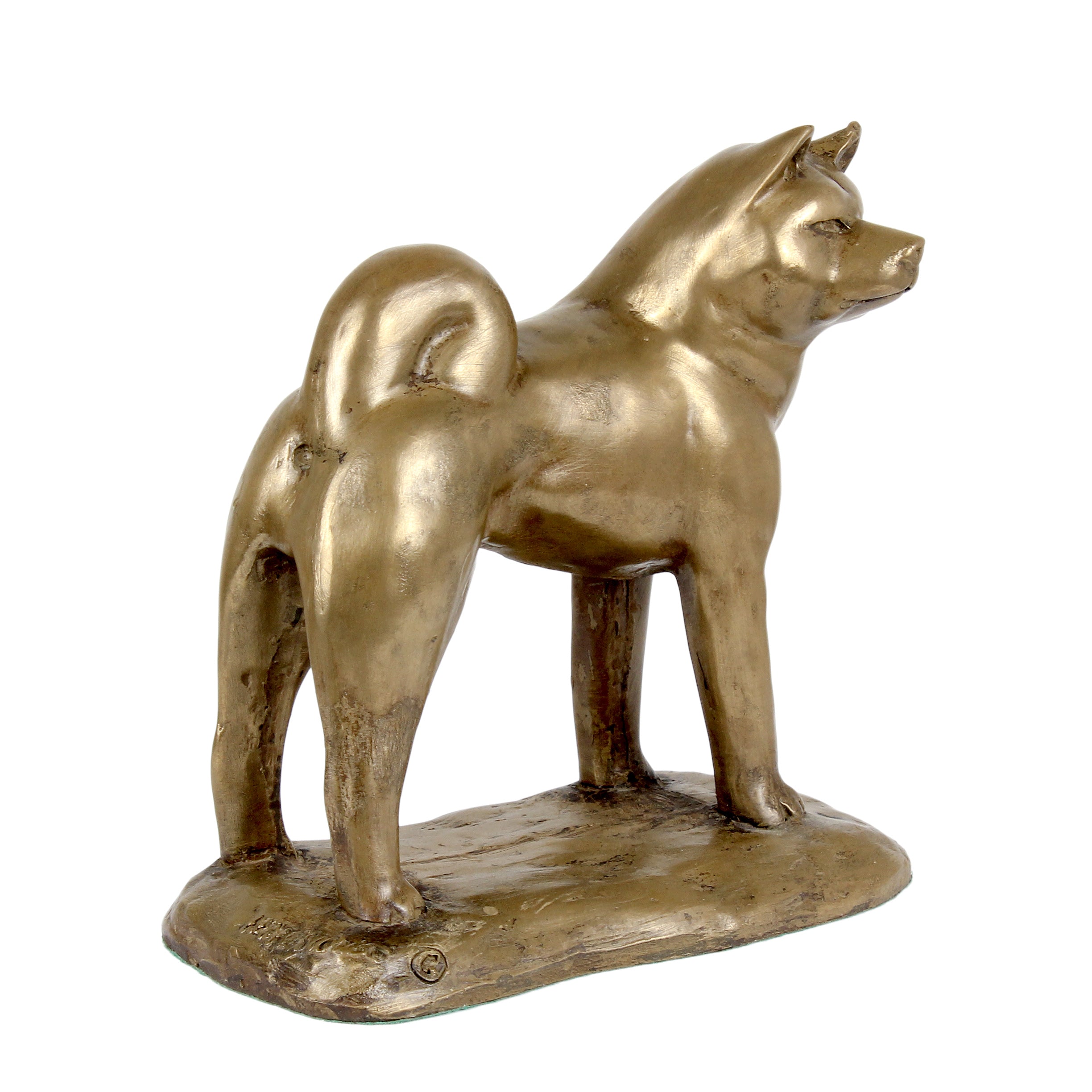 Akita, Akita Inu - dog statue, figurine for office, trophy for dog show by Art-Dog brand