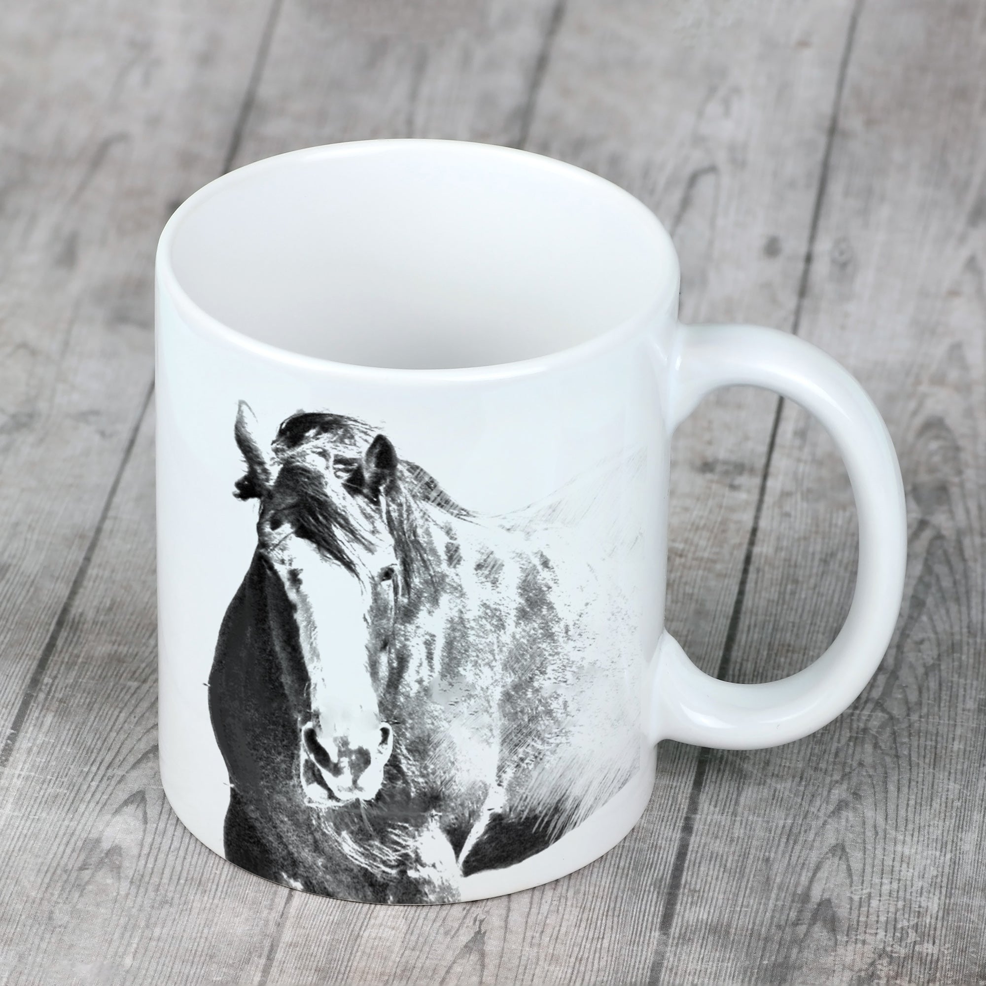 Clydesdale - cup with a horse, cute cup with graphics, a gift with your photo from the Art-Dog brand
