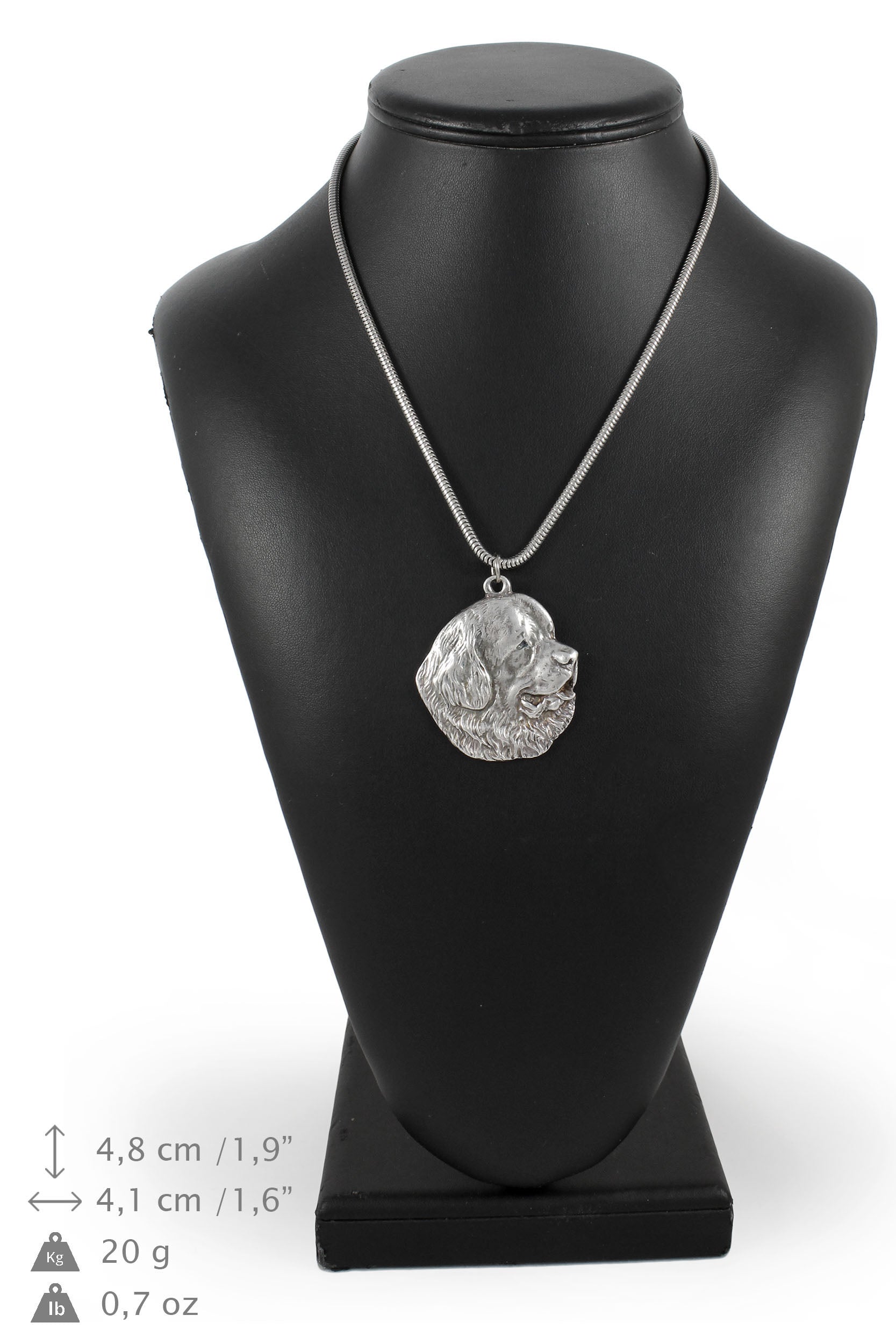 Newfoundland, Newfs, Newfies - Dog necklace, unique jewellery for the dog fan, unique adder pendant by Art-Dog brand