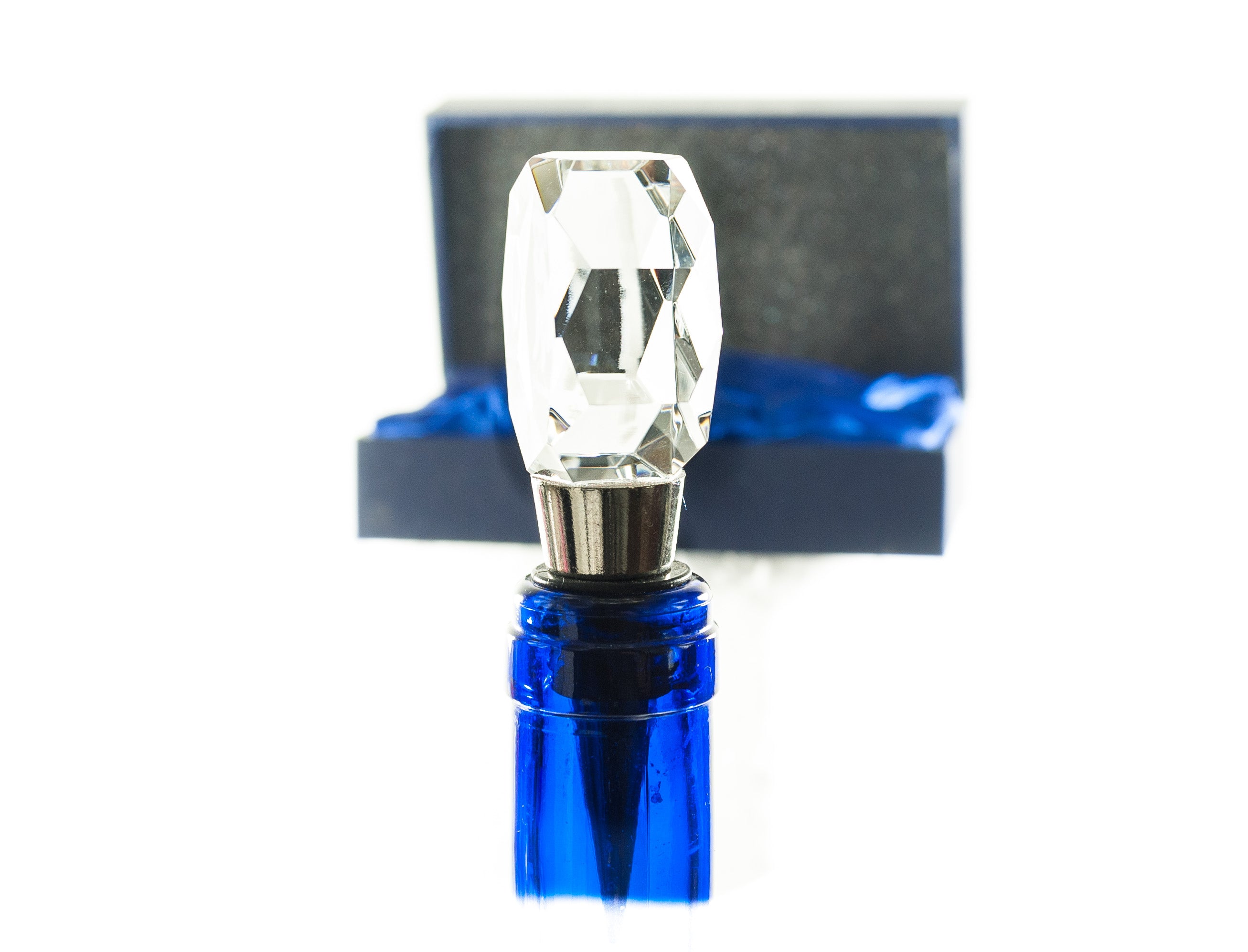 Danish Swedish Farmdog - Bottle stopper, crystal wine stopper with photo, personalised gift for bartender by Art-Dog brand