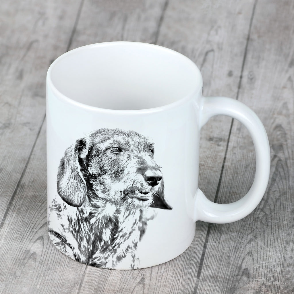 Dachshund - cup with a dog, cute cup with graphics, a gift with your photo from the Art-Dog brand