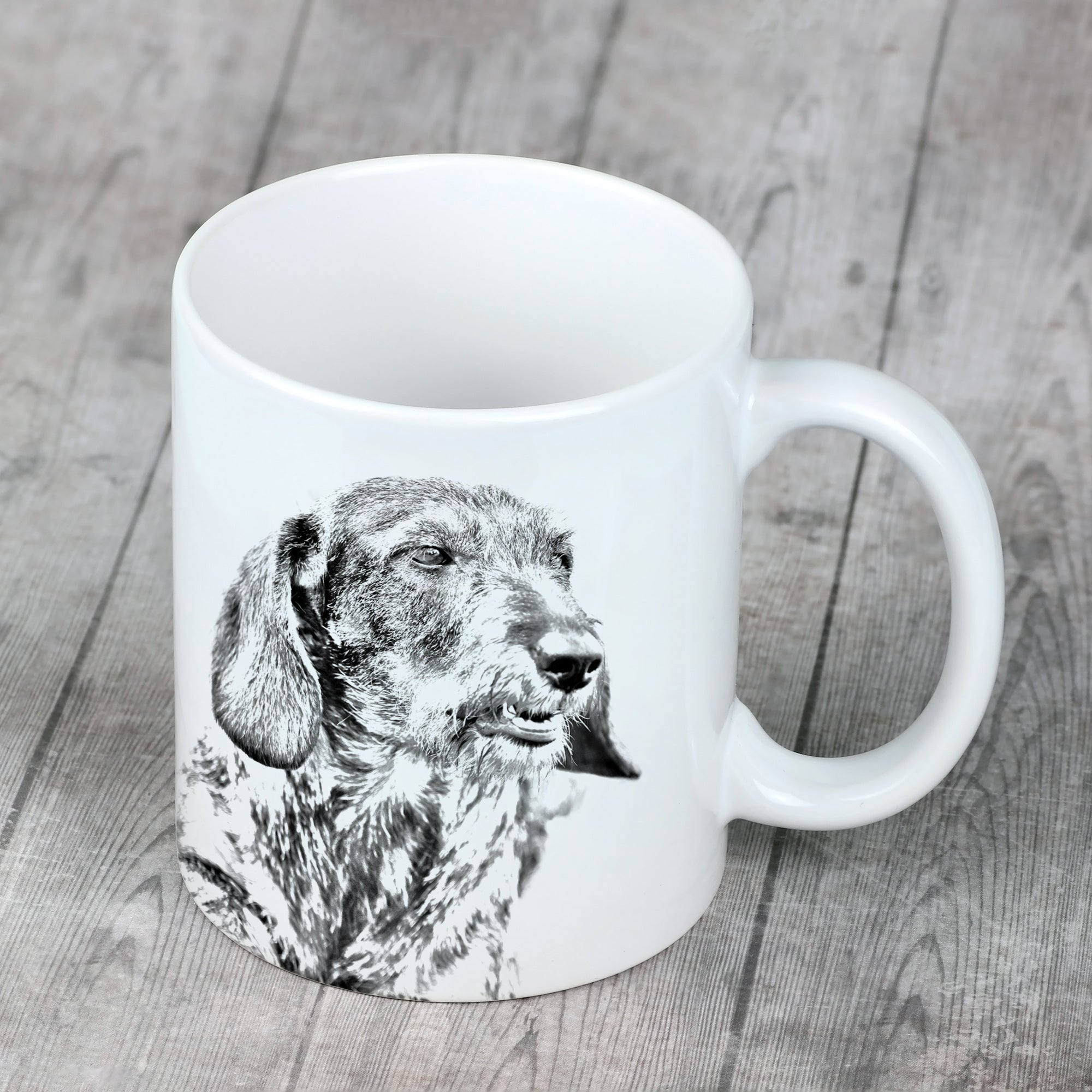 Dachshund - cup with a dog, cute cup with graphics, a gift with your photo from the Art-Dog brand