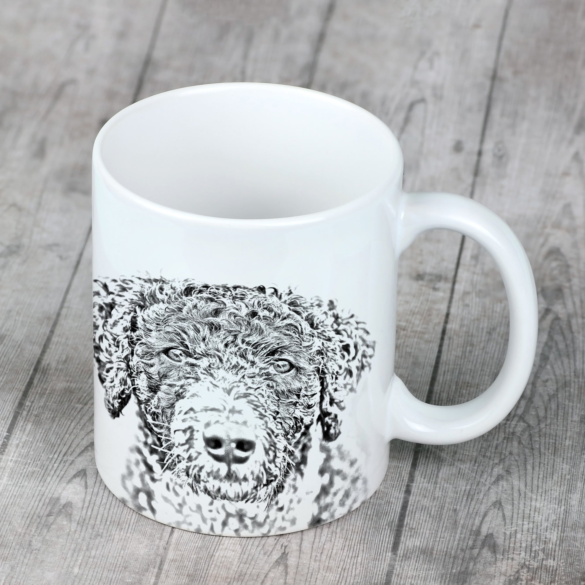 Spanish Water Dog - cup with a dog, personalized cup with a print, a classic gift for everyone from the Art-Dog brand