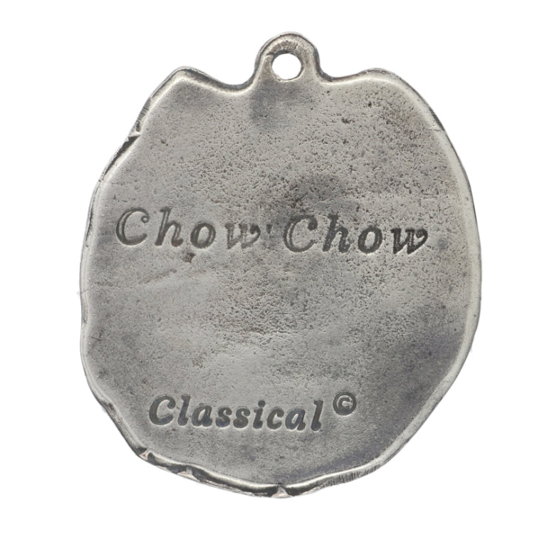 Chow Chow - Necklace with dog, silver-plated pendant for dog fan, unique jewelry by Art-Dog brand