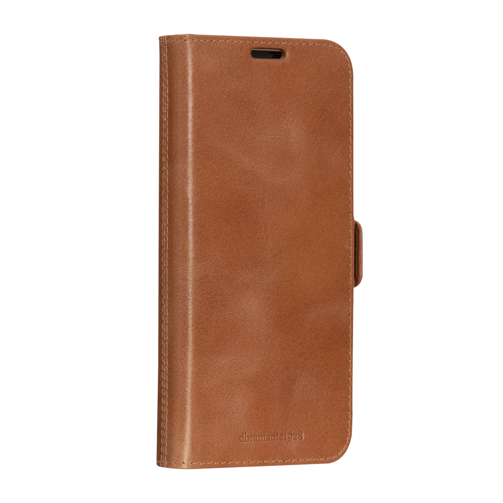 Coque de Protection Folio Lynge pour Samsung Galaxy S23+, 6.6 pouces, Marron