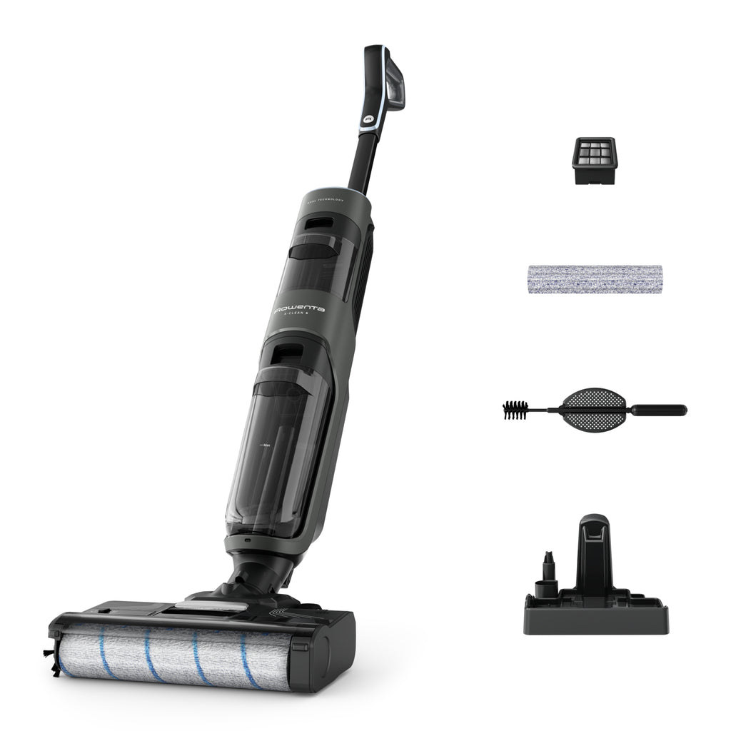 Rowenta X-Clean 4 GZ5035 Aspirateur balai Batterie Sec&humide mousse Sans sac 200 W Gris
