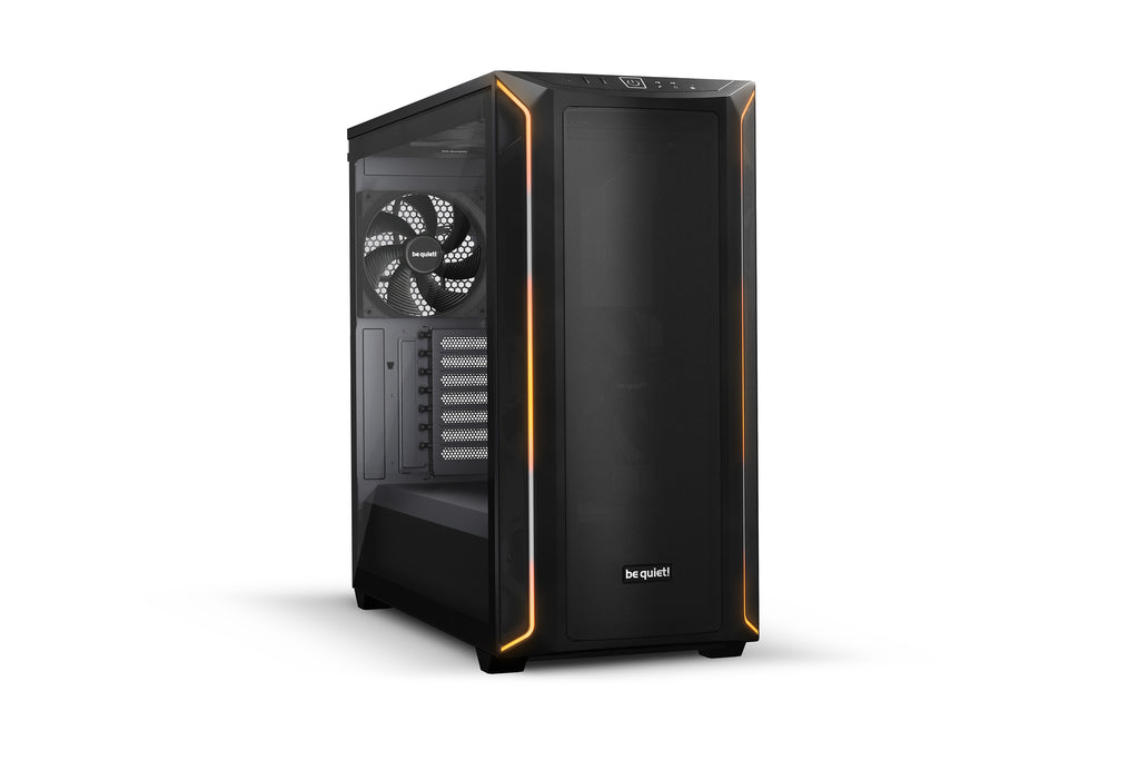 be quiet! Shadow Base 800 Noir | Boîtier PC ARGB vitré, Mini ITX / Micro ATX / ATX / E-ATX, 3 ventilateurs Pure Wings 3 