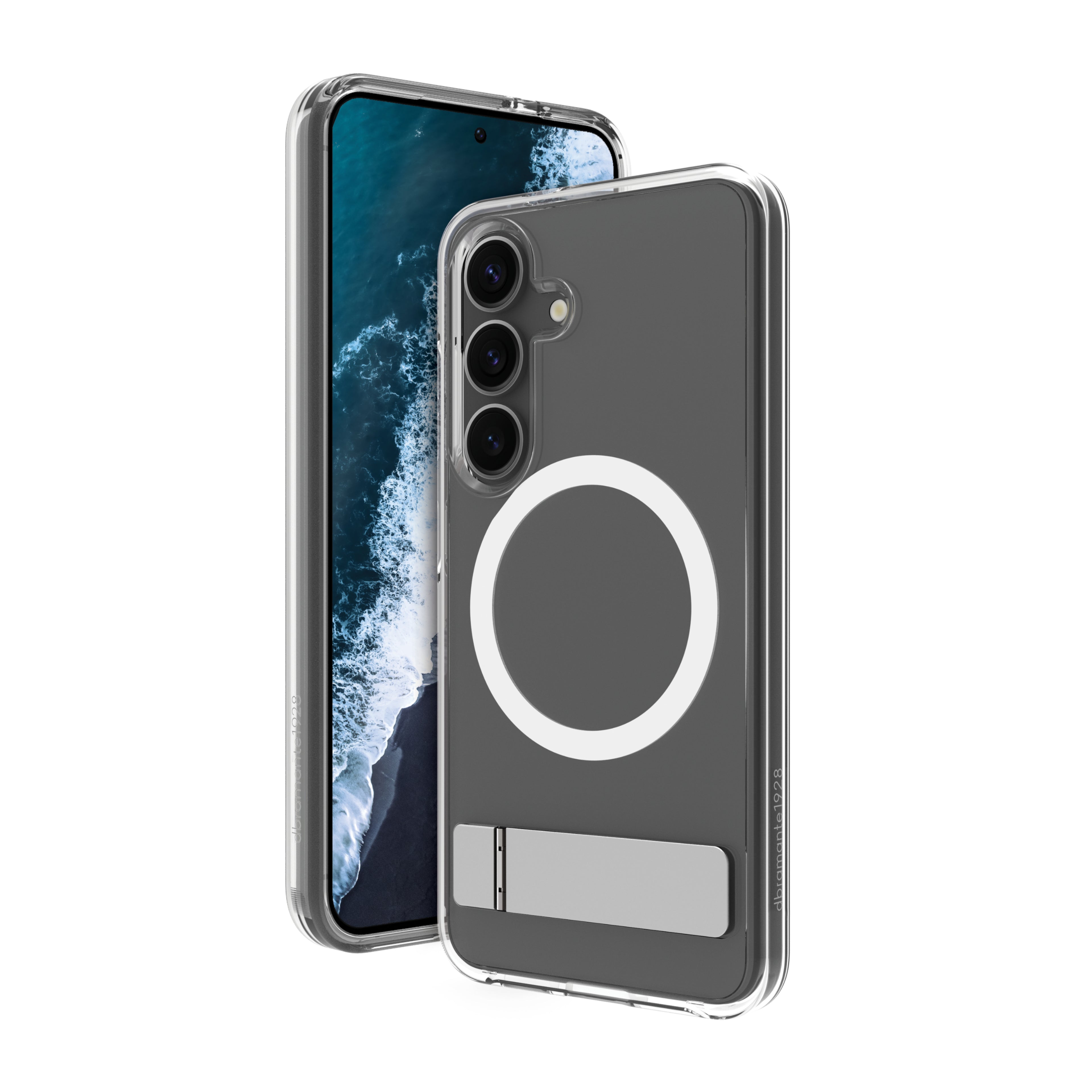 dbramante1928 dbramante1928 Iceland Pro Qi2 Kick coque de protection pour téléphones portables 15,8 cm (6.2") Housse Transparent