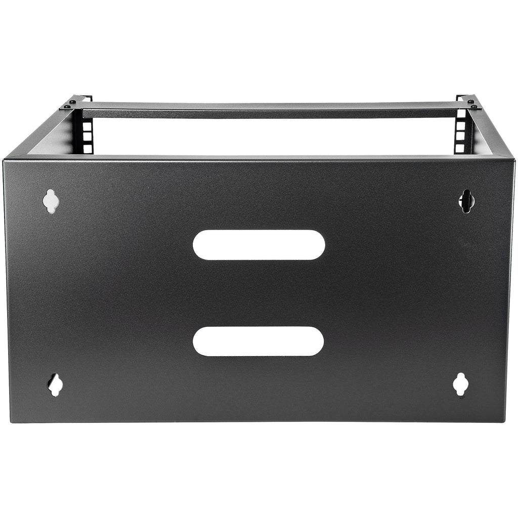 StarTech.com Support de Réseau Mural 6U, Profondeur 14", Baie de Brassage 19", Noir, Charge Max 20kg