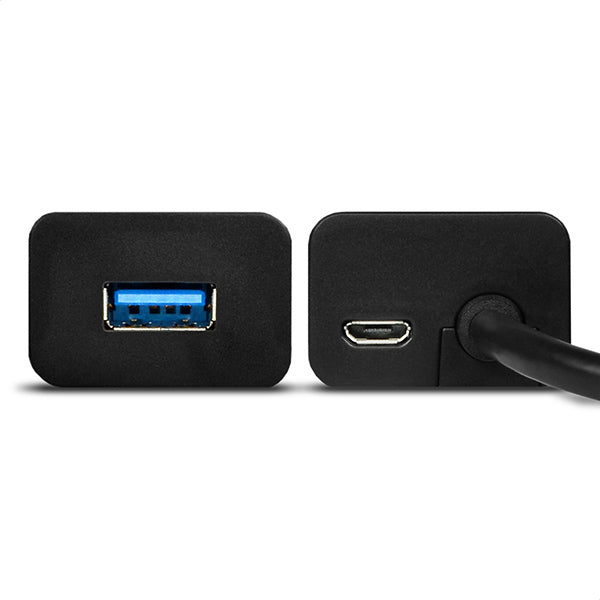 Axagon HUE-S2BP hub & concentrateur USB 3.2 Gen 1 (3.1 Gen 1) Type-A 5000 Mbit/s Noir - vue 6