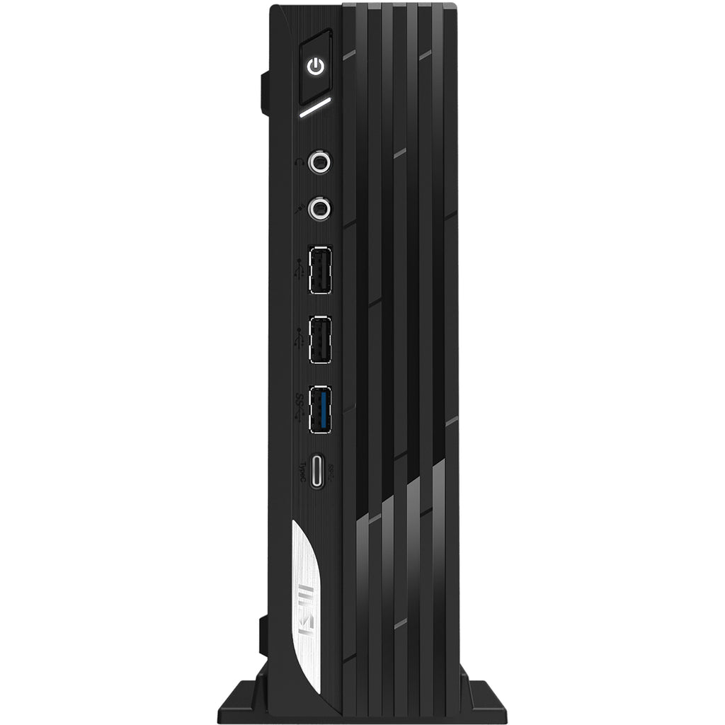 MSI Pro DP21 14M-889EU Intel® Core™ i5 i5-14400 16 Go DDR5-SDRAM 512 Go SSD Windows 11 Pro Bureau Mini PC Noir