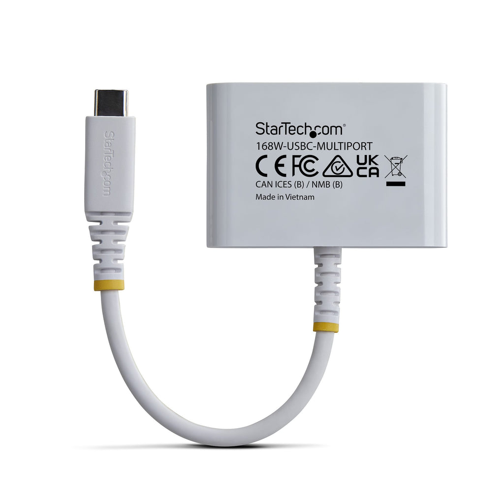 StarTech.com Adaptateur Multiport USB-C vers HDMI, Charge PD 140W, 4K 60Hz, Hub USB 5 Gbps
