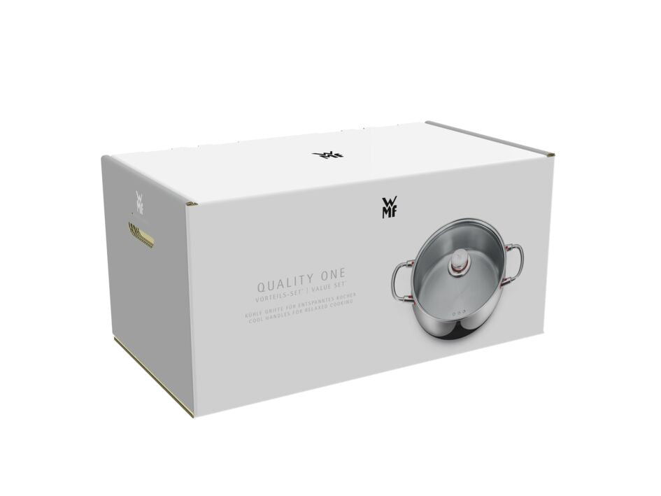 WMF Quality One 07.7455.6380 ensemble de casserole et poêle 9 pièce(s)