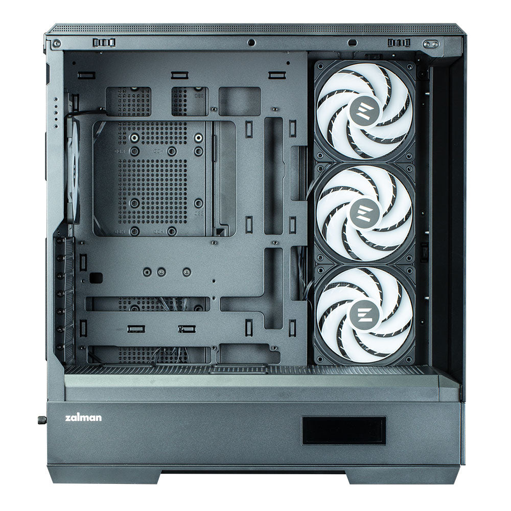 Zalman P50 DS Boîtier PC Tour ATX, Noir (Sans Alimentation)