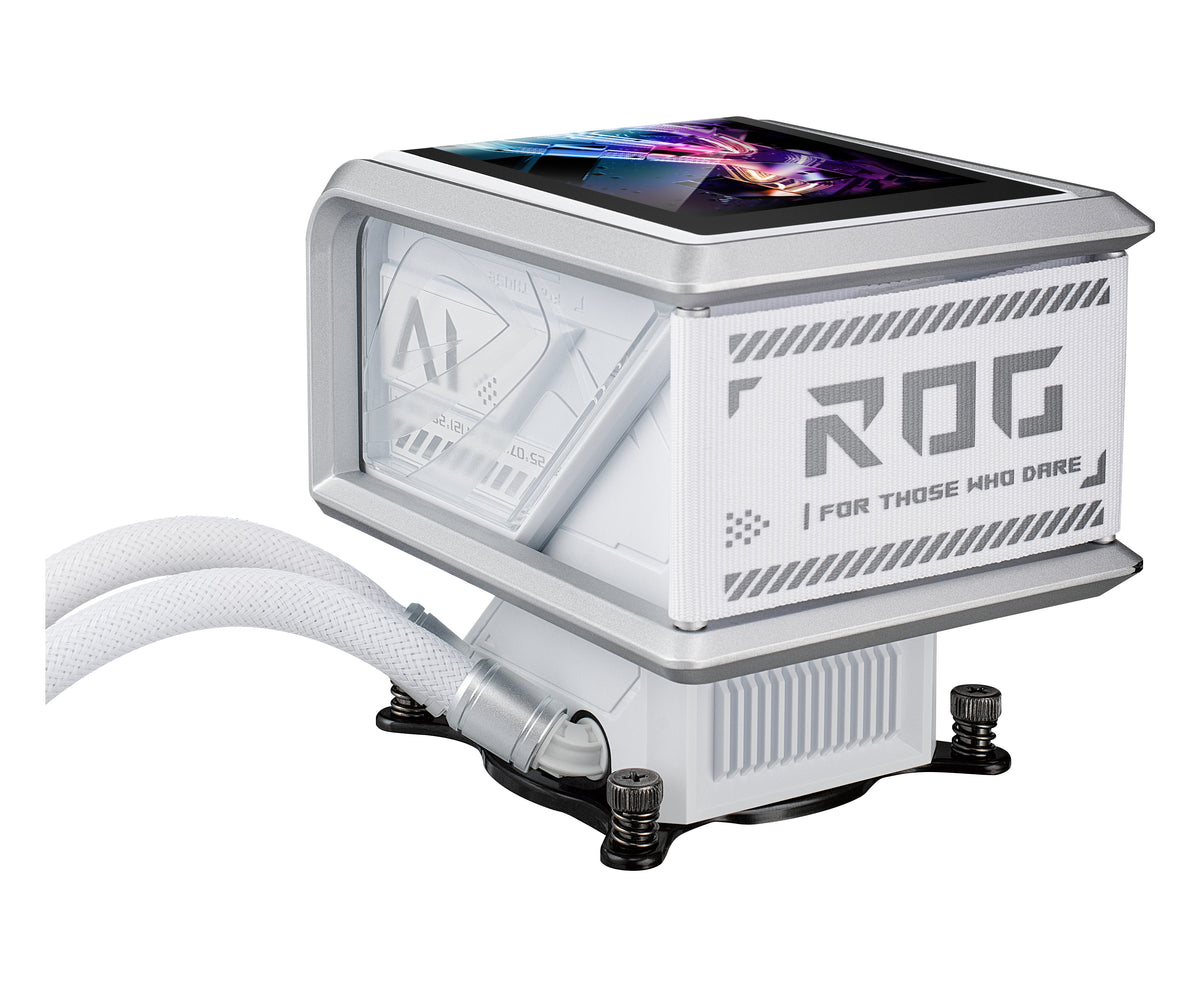 ASUS ROG Ryuo IV SLC 360 ARGB White Edition Refroidisseur de Liquide AIO 12 cm Blanc