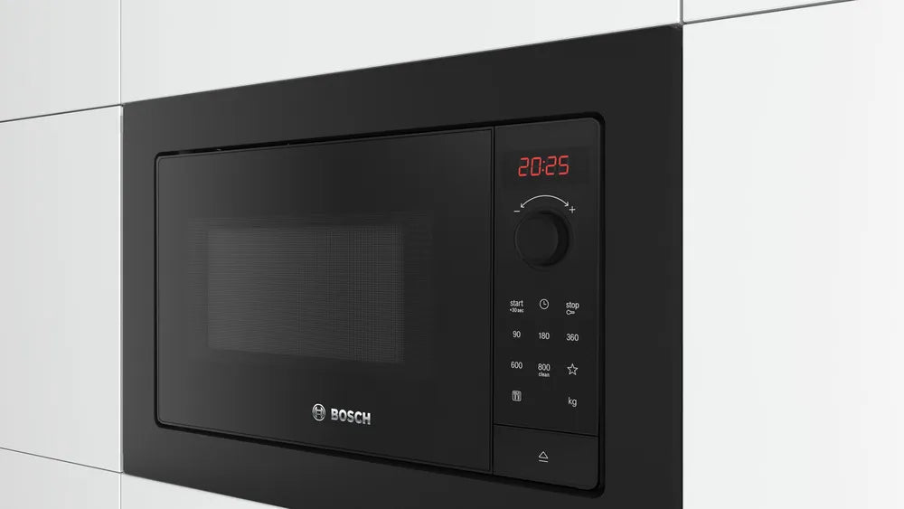 Bosch Bosch Serie 2 BFL623MB4 micro-onde Noir Micro-onde simple Intégré 20 L 800 W