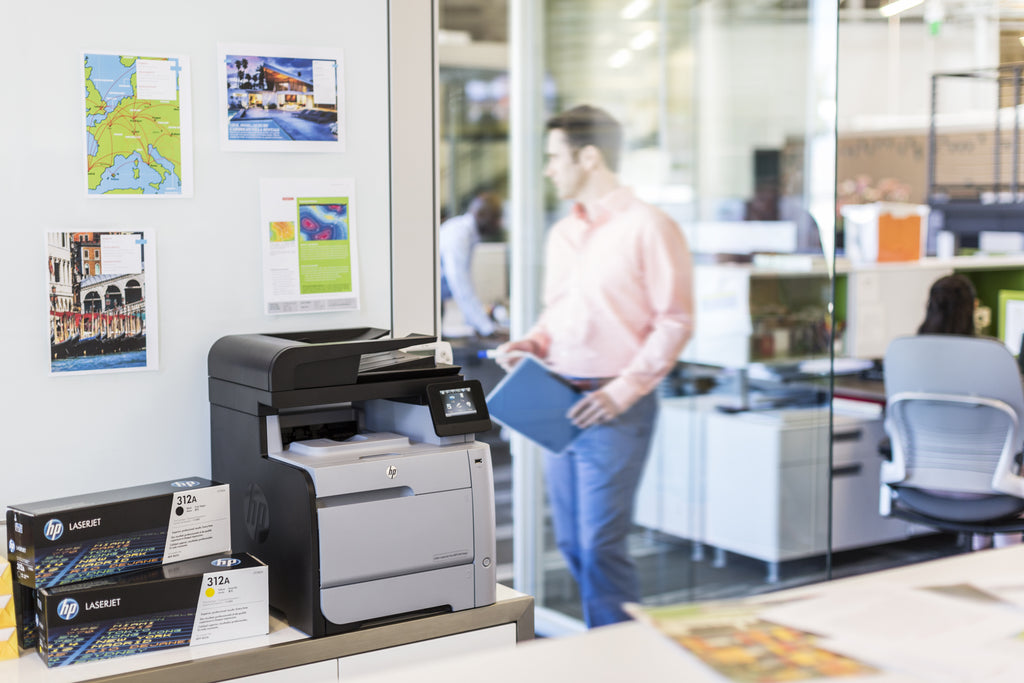 HP Cartouche 312A toner Jaune LaserJet