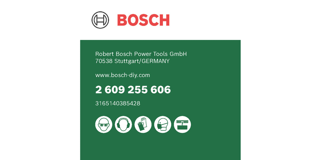 Bosch Bosch 2 609 255 606 scie de forage