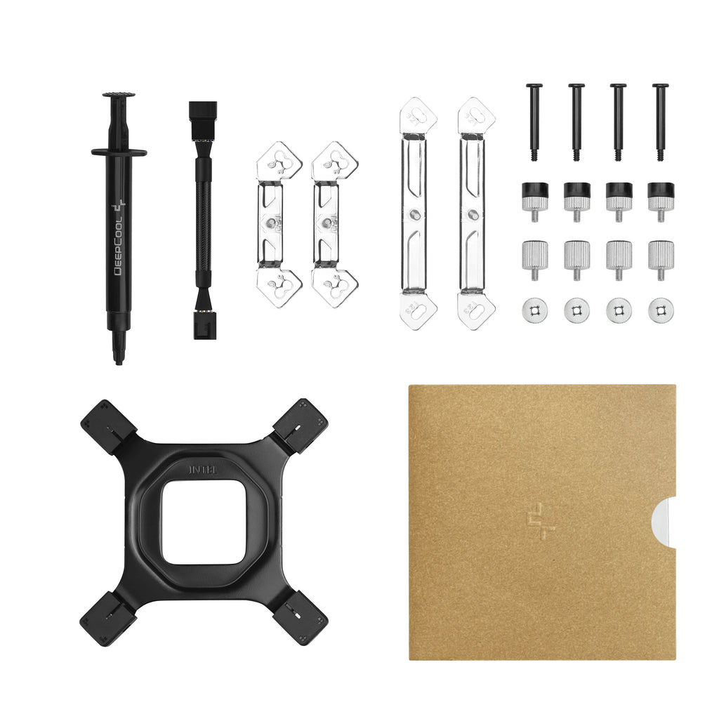 Deepcool AN600 Ventirad pour Processeur 120 mm, Noir et Argent