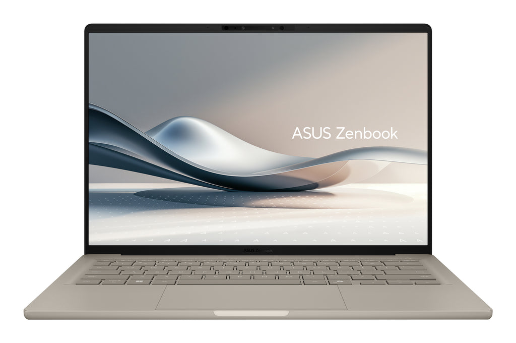 ASUS Zenbook A14 UX3407QA-X1P512 Copilot+ PC Snapdragon X1P-42-100 Ordinateur portable 35,6 cm (14") WUXGA 16 Go LPDDR5x-SDRAM 512 Go SSD Wi-Fi 6E (802.11ax) Windows 11 Home Beige