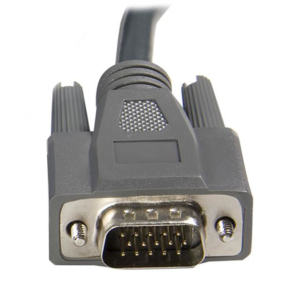 StarTech.com Câble KVM 2 en 1 USB VGA Ultrafin - 1,8 m