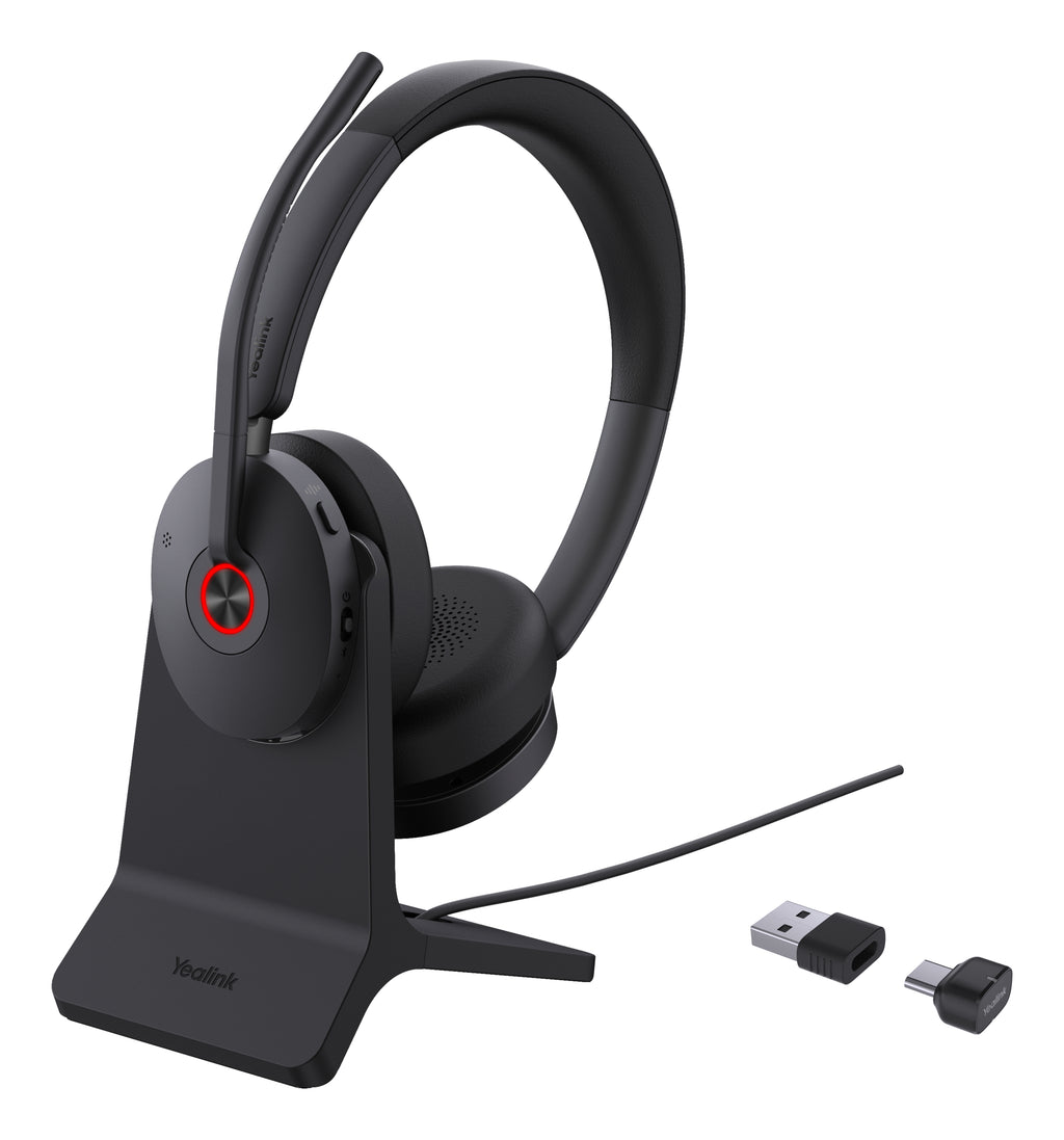 Yealink BH74 Casque sans fil Bluetooth avec ANC et support UC USB-C/A
