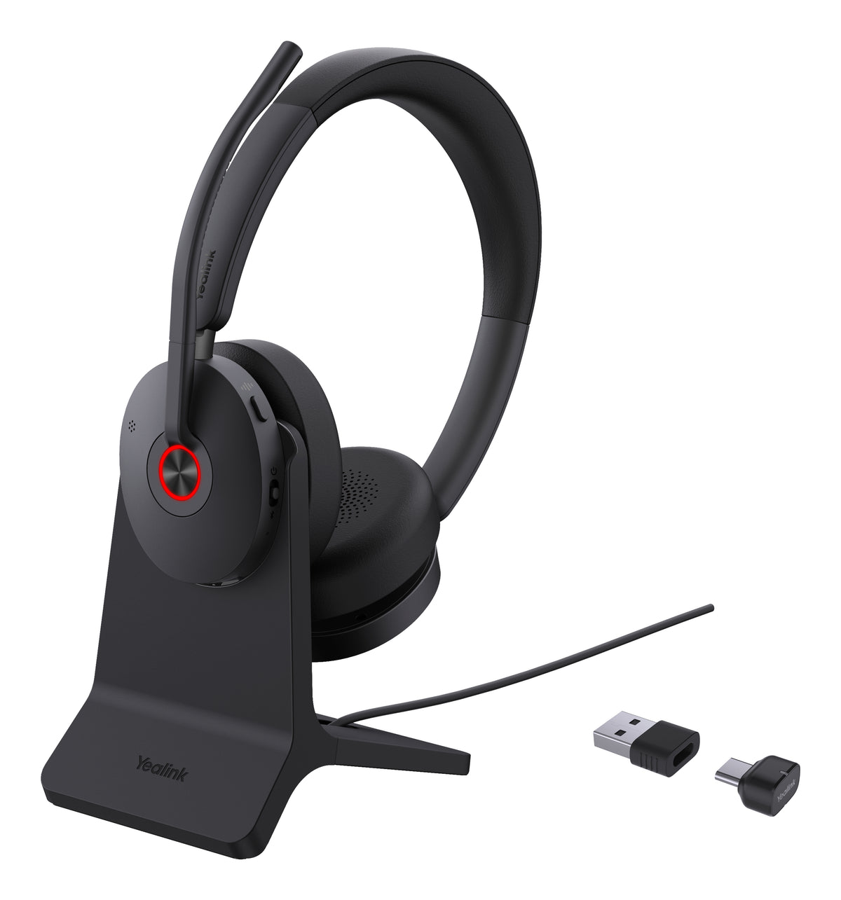 Yealink BH74 Casque sans fil Bluetooth avec ANC et support UC USB-C/A