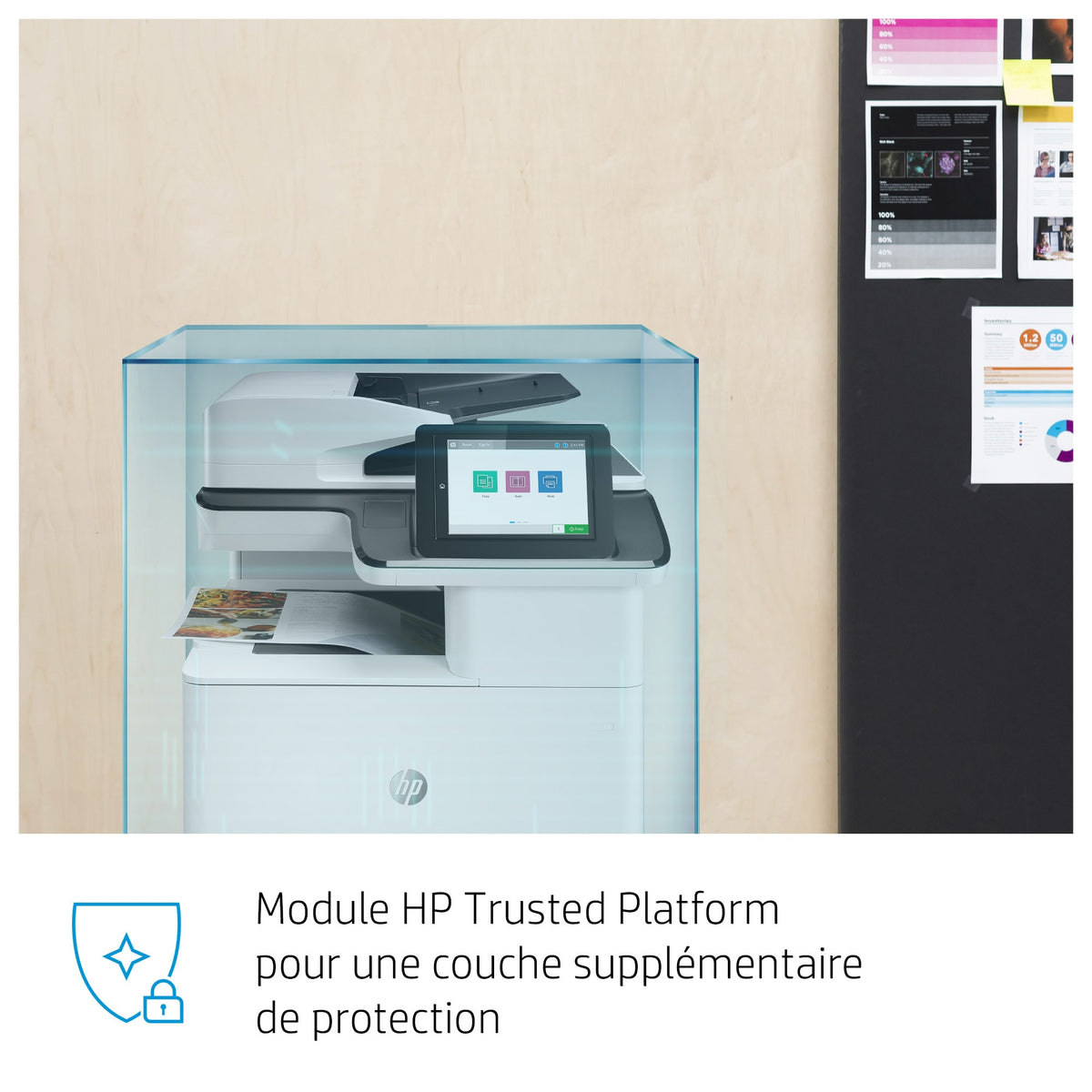 HP Color LaserJet Enterprise Imprimante multifonction M776dn - vue 5