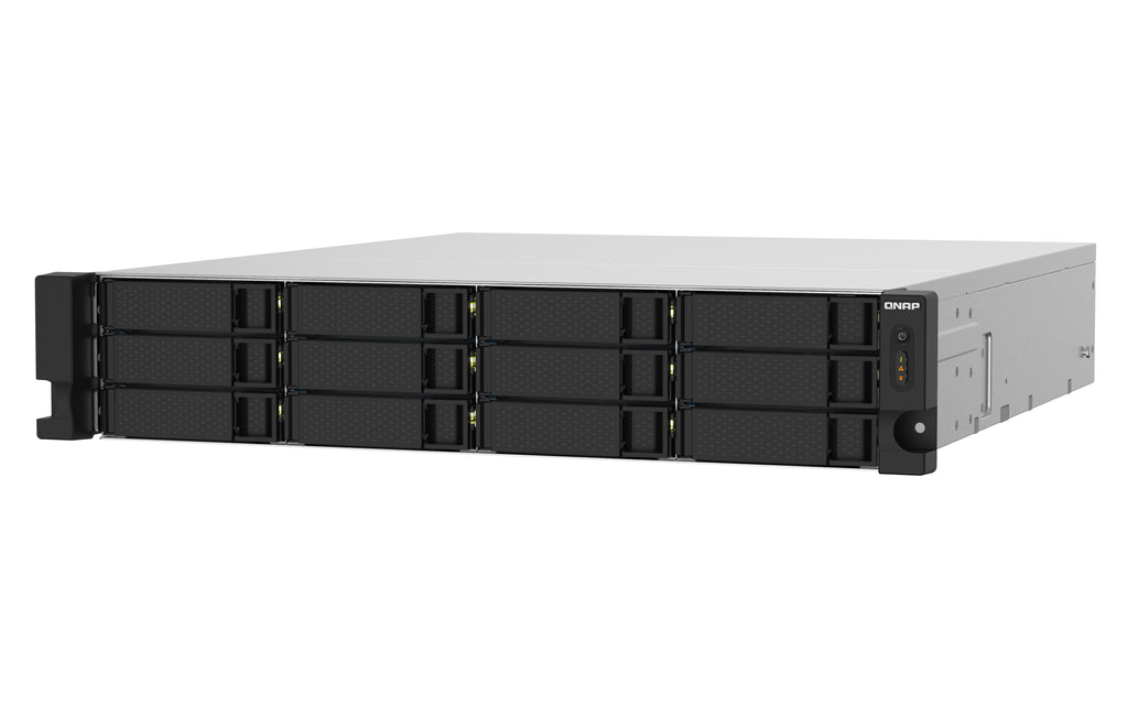 QNAP TS-1232PXU-RP NAS Rack (2 U) Annapurna Labs AL324 4 Go DDR4 0 To QNAP QTS Noir