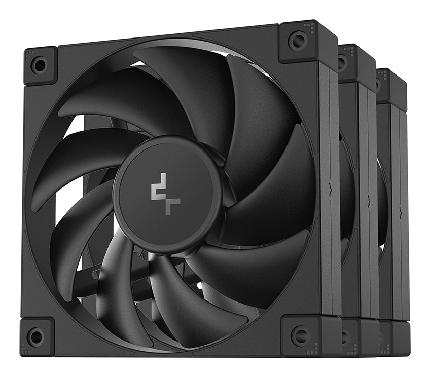 Deepcool FD12 Ventilateur de Boîtier 120 mm, Noir, Pack de 1
