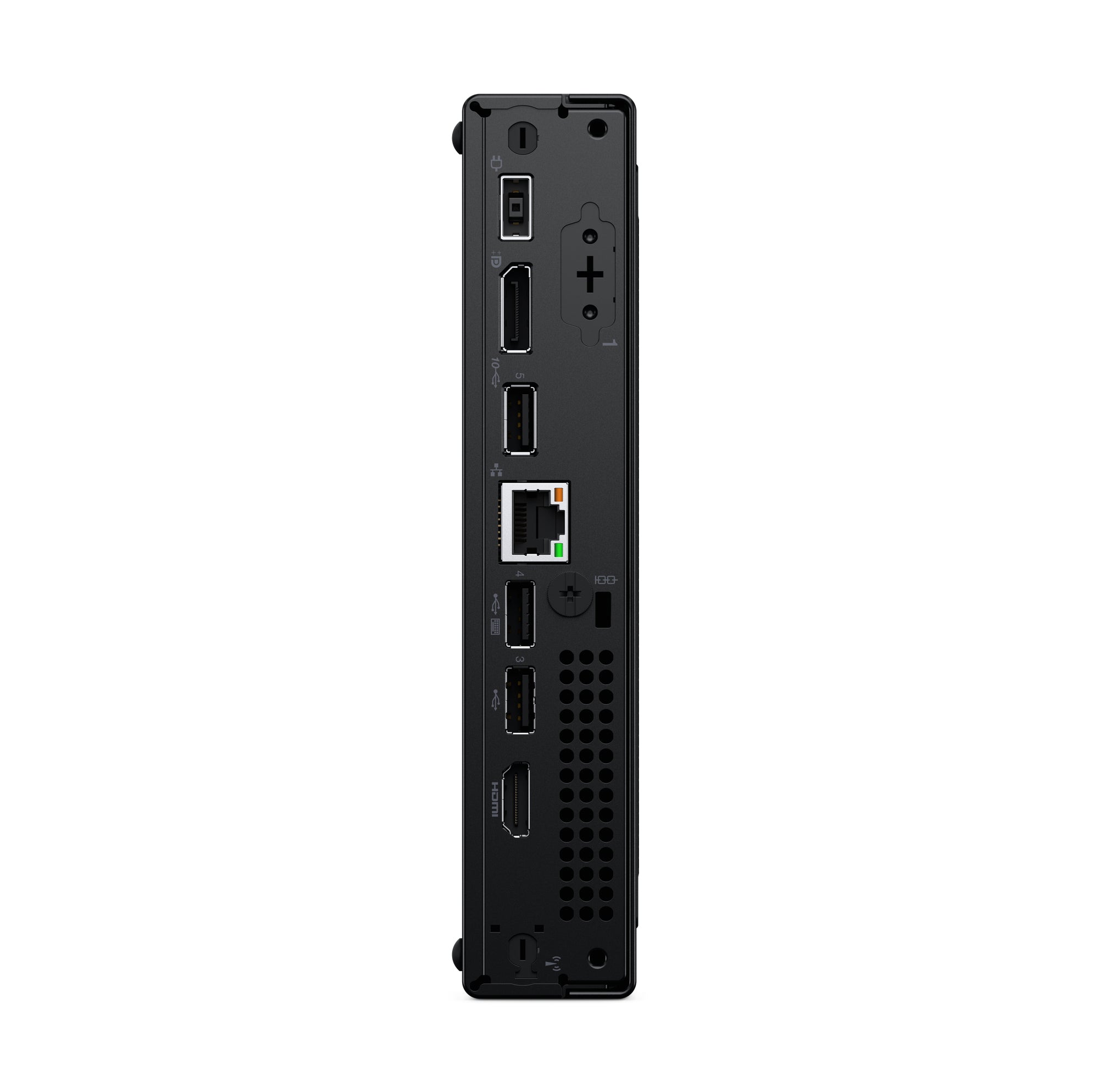 Lenovo V100q Intel Core i3 N-series i3-N305 16 Go DDR5-SDRAM 256 Go SSD Windows 11 Pro Mini PC Noir