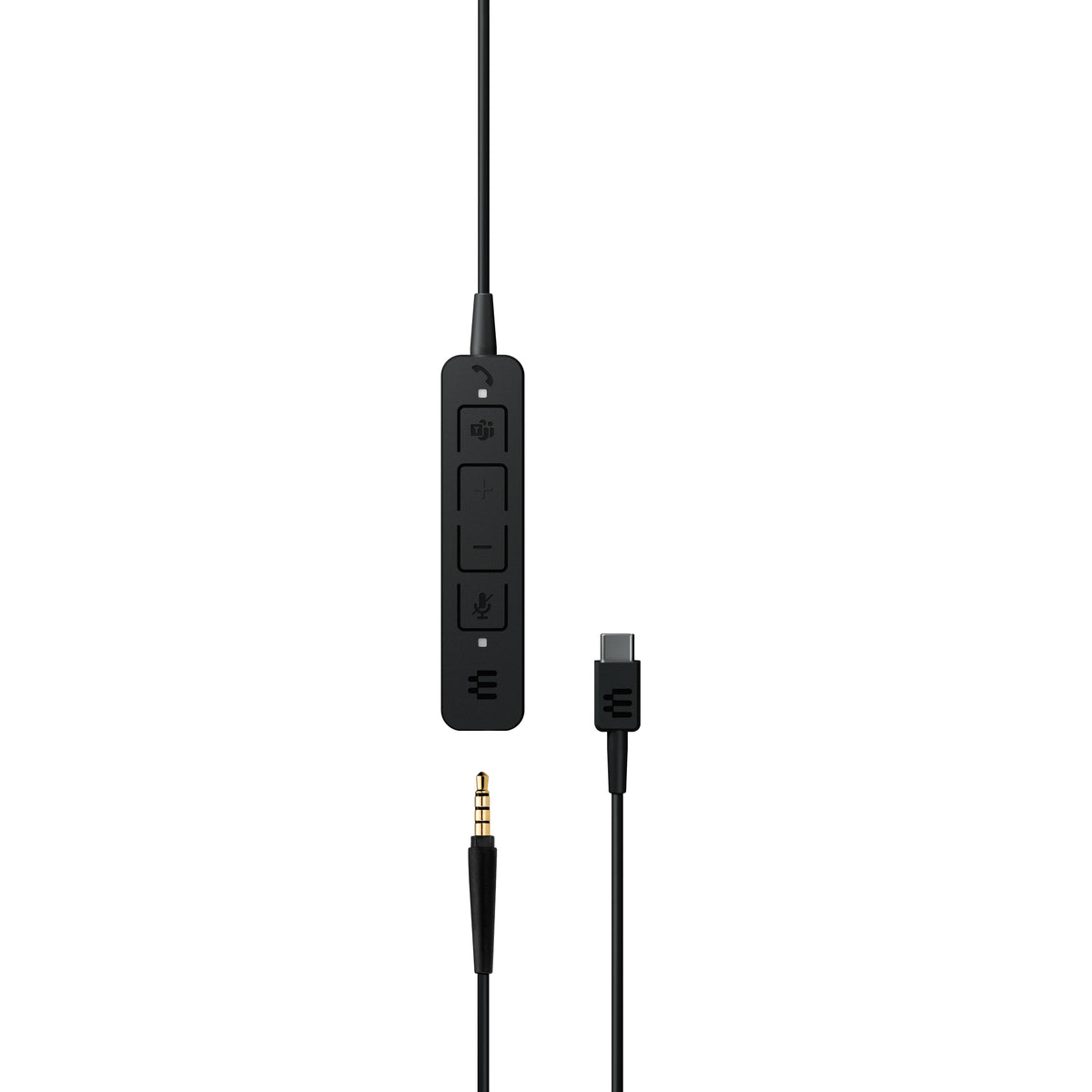 EPOS ADAPT 165T USB-C II Casque Filaire, Noir