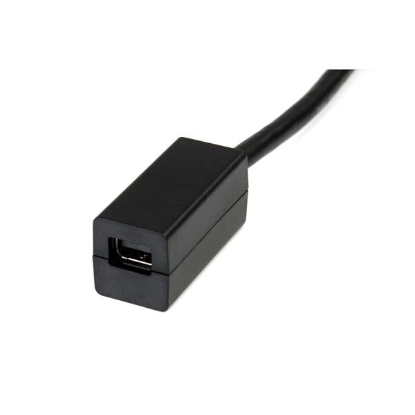 StarTech.com Câble DisplayPort vers Mini DisplayPort 15 cm - Vidéo UHD 4K x 2K - Câble Adaptateur DP Mâle vers Mini DisplayPort Femelle - Câble de Rallonge pour Ordinateur DP vers Moniteur mDP 1.2 - vue 3