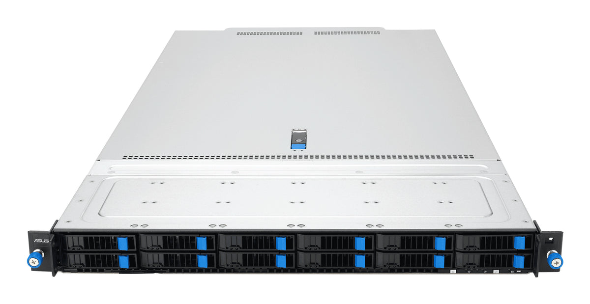 ASUS RS700A-E13-RS12U Serveur Rack 1U LGA 6096P Noir et Argent