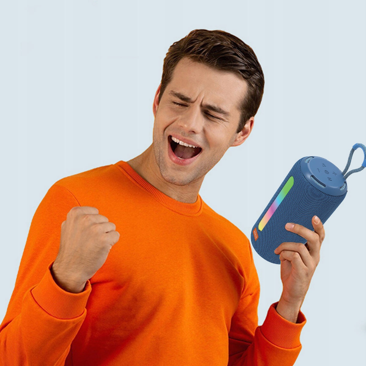 Enceinte Bluetooth portable sans fil avec radio FM, chaîne stéréo et lecteur MP3, 26 W, Zenwire BS-09
