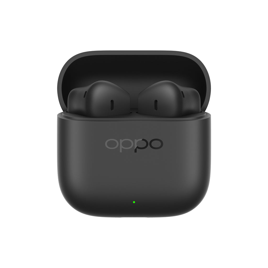 OPPO Enco Buds3 Écouteurs True Wireless, 42h d'autonomie, Pilote Dynamique de 12,4 mm, BT 5,4, Commandes tactiles, Annulation du Bruit Passif, Android et iOS, IP55, [Version Italienne], Noir - vue 2